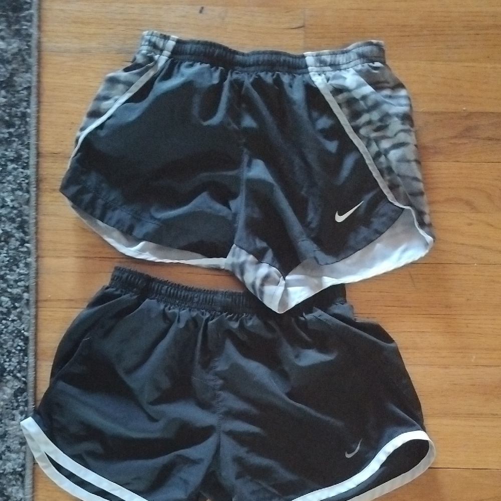 Nike Black and Gray Athletic Shorts 2 Pack